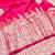 Rani pink zari woven banarasi silk blend traditional saree with blouse piece
