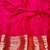 Rani zari woven banarasi silk blend traditional saree with blouse piece