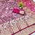 Purple zari woven banarasi silk blend traditional saree with blouse piece