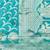 Blue zari woven banarasi silk blend traditional saree with blouse piece