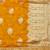 Gold zari woven banarasi silk blend traditional saree with blouse piece