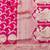 Rani pink zari woven banarasi silk blend traditional saree with blouse piece