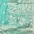 Light blue zari woven banarasi silk blend traditional saree with blouse piece