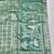 Green zari woven patola silk blend traditional saree with blouse piece