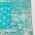 Blue pink zari woven banarasi silk blend traditional saree with blouse piece