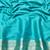 Blue pink zari woven banarasi silk blend traditional saree with blouse piece