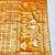 Mustard zari woven patola silk blend traditional saree with blouse piece