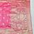 Pink zari woven banarasi silk blend traditional saree with blouse piece