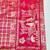 Rani zari woven patola silk blend traditional saree with blouse piece