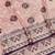Peach zari woven banarasi silk blend traditional saree with blouse piece