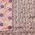 Peach zari woven banarasi silk blend traditional saree with blouse piece