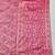 Pink zari woven banarasi silk blend traditional saree with blouse piece