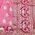 Pink zari woven banarasi silk blend traditional saree with blouse piece
