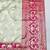 Cream zari woven banarasi silk blend traditional saree with blouse piece