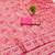 Pink zari woven banarasi silk blend traditional saree with blouse piece