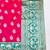 Rani zari woven banarasi silk blend traditional saree with blouse piece