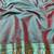 Rani zari woven banarasi silk blend traditional saree with blouse piece