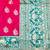 Rani zari woven banarasi silk blend traditional saree with blouse piece