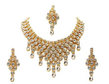 Uncut Kundan Raani Haar Elegant Necklace Set 2