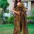 green maheshwari silk saree