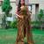 green maheshwari silk saree