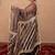 purple kota tissue saree with gota work pallu