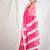 printed pink kota doria saree