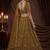 Mehendi Net Embroidered Lehengas