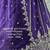 Purple Satin Hand Woven Lehengas