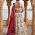 Off White Silk Blend Embroidered Lehenga Set