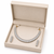 Crystal choker necklace and earrings jewellery set, silver and gold tone, cubic zirconia, bridal occasion wear