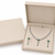 Silver-toned cz and emerald green floral necklace and earrings jewellery set, bridal wear