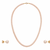 Pearl necklace and stud earrings jewellery set, pink freshwater pearls, gold-tone clasp, women