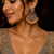 Grand heritage polki pearl drop earrings