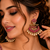 Royal festive chandbali dangler earrings
