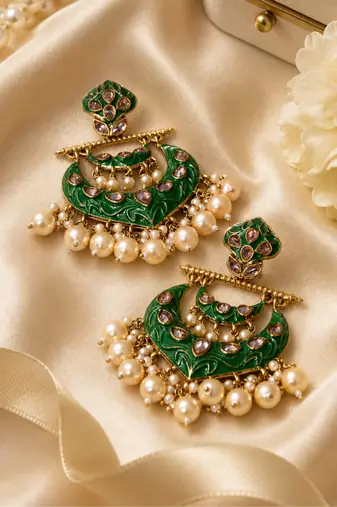 Traditional Wedding Wear Dangler Earrings