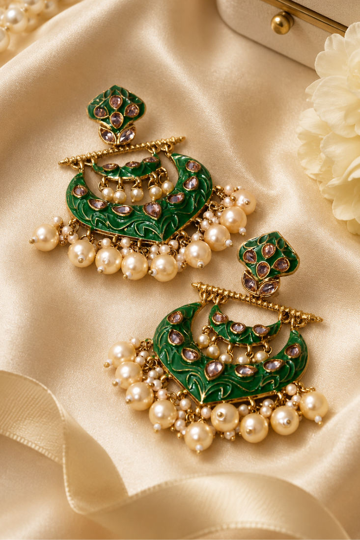 Traditional Wedding Wear Dangler Earrings