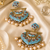 Imperial heritage polki dangler earrings