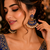 Statement meenakari pearl drop dangler earrings