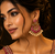 Royal festive chandbali dangler earrings