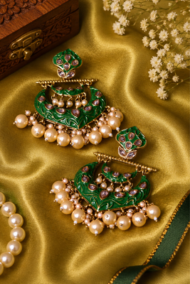 Traditional Wedding Wear Dangler Earrings 1