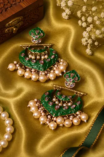 Traditional Wedding Wear Dangler Earrings