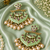 Grand royal pearl chandbali dangler earrings