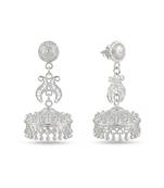 925 sterling silver Filigree Jhumka Drop Earrings
