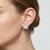 925 sterling silver Pearl & Diamond Starburst Stud Earrings