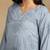 Women's lucknowi chikankari hand embroidered floral motifs modal kurta with dhoti pants