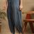Women's lucknowi chikankari hand embroidered floral motifs modal kurta with dhoti pants