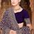 Purple zari embroidered work georgette designer saree for women