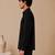 Black malai cotton shirt