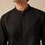 Black malai cotton shirt